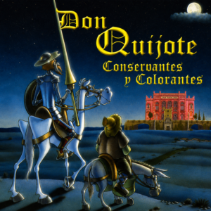 DON QUIJOTE CONCERVANTES Y COLORANTES (2003)